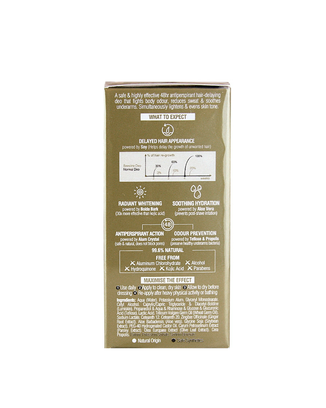 Product packaging with text on a white background