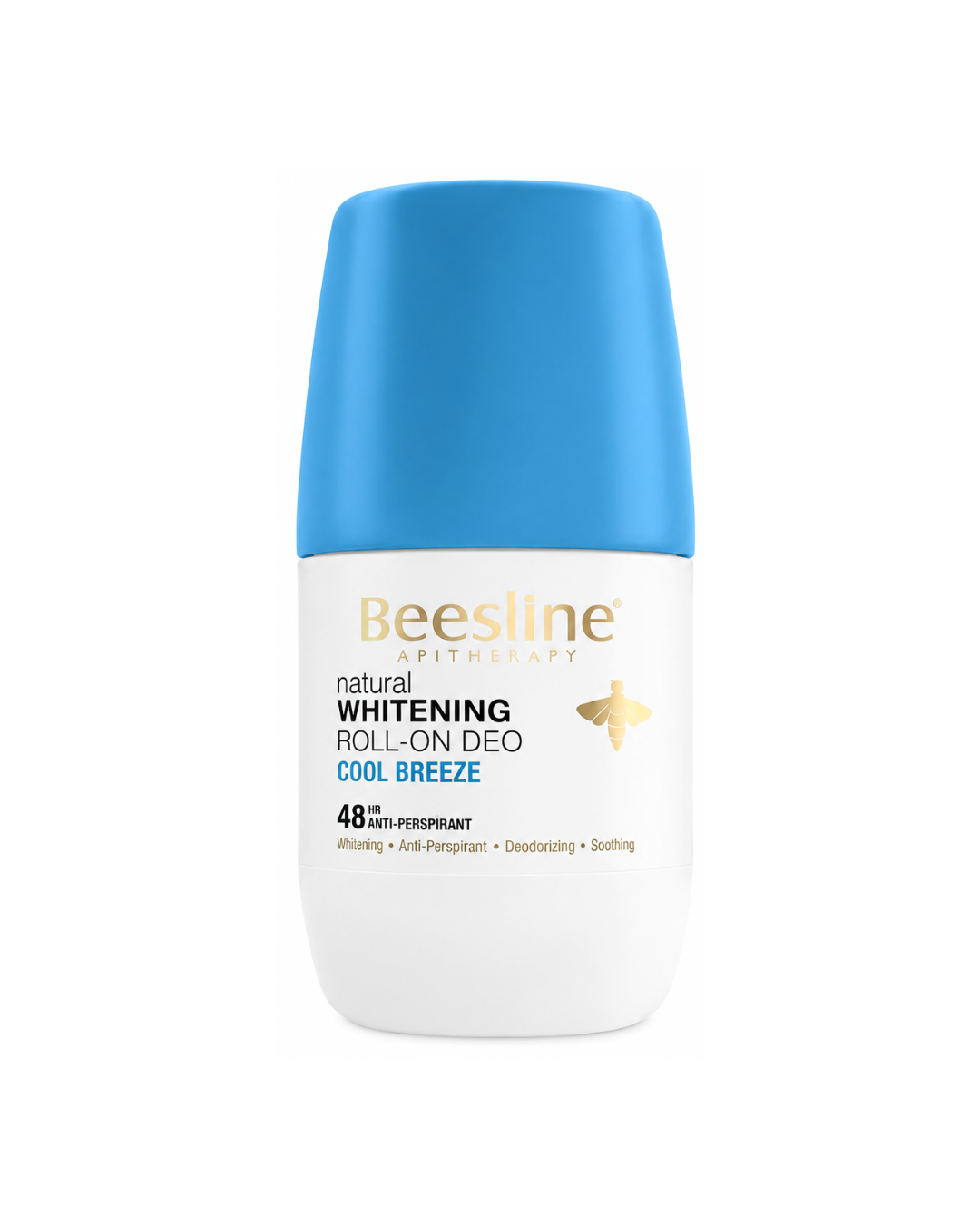 Beesline Whitening Roll-On Deodorant Cool Breeze on white background