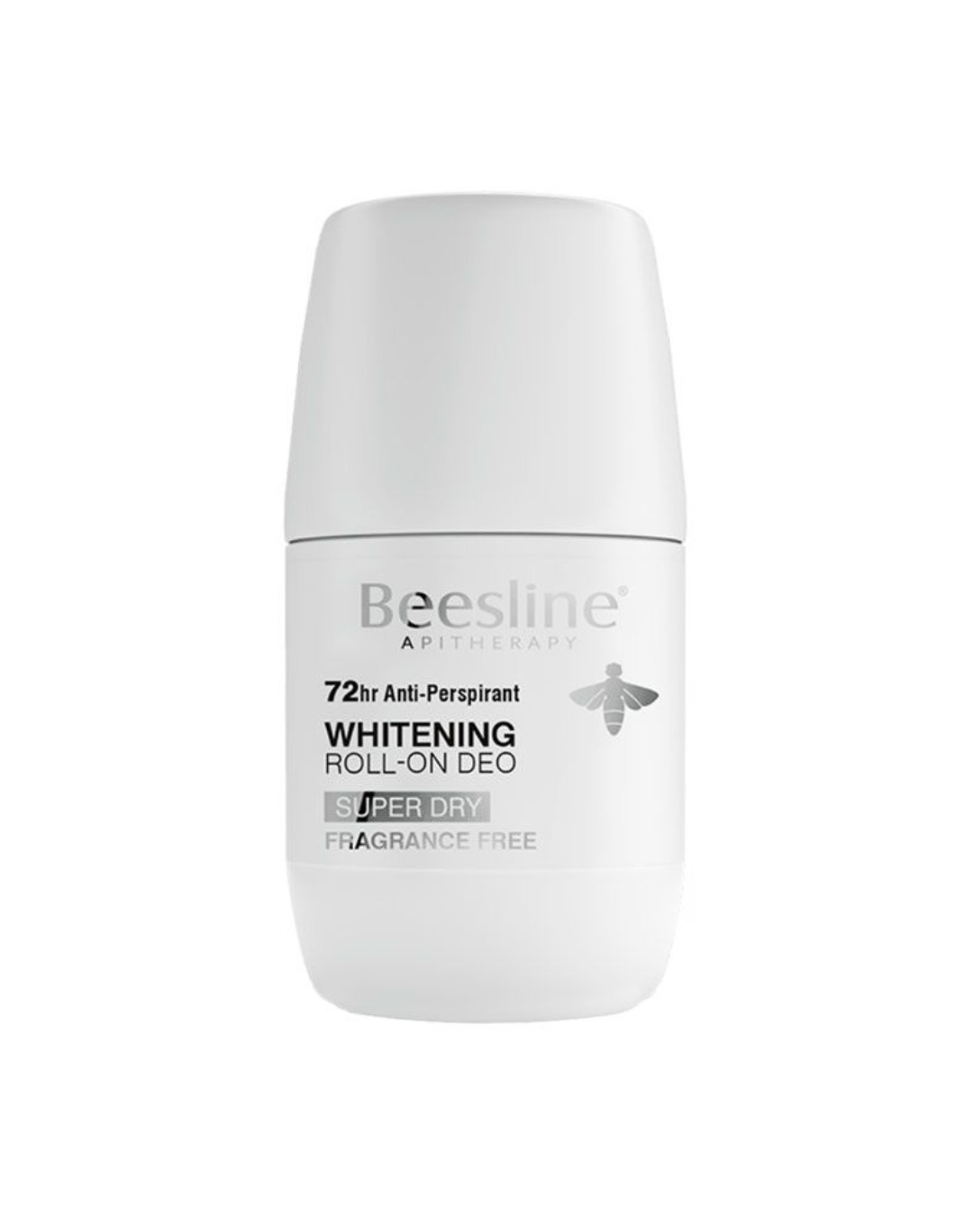 Beesline whitening roll-on deodorant on a white background