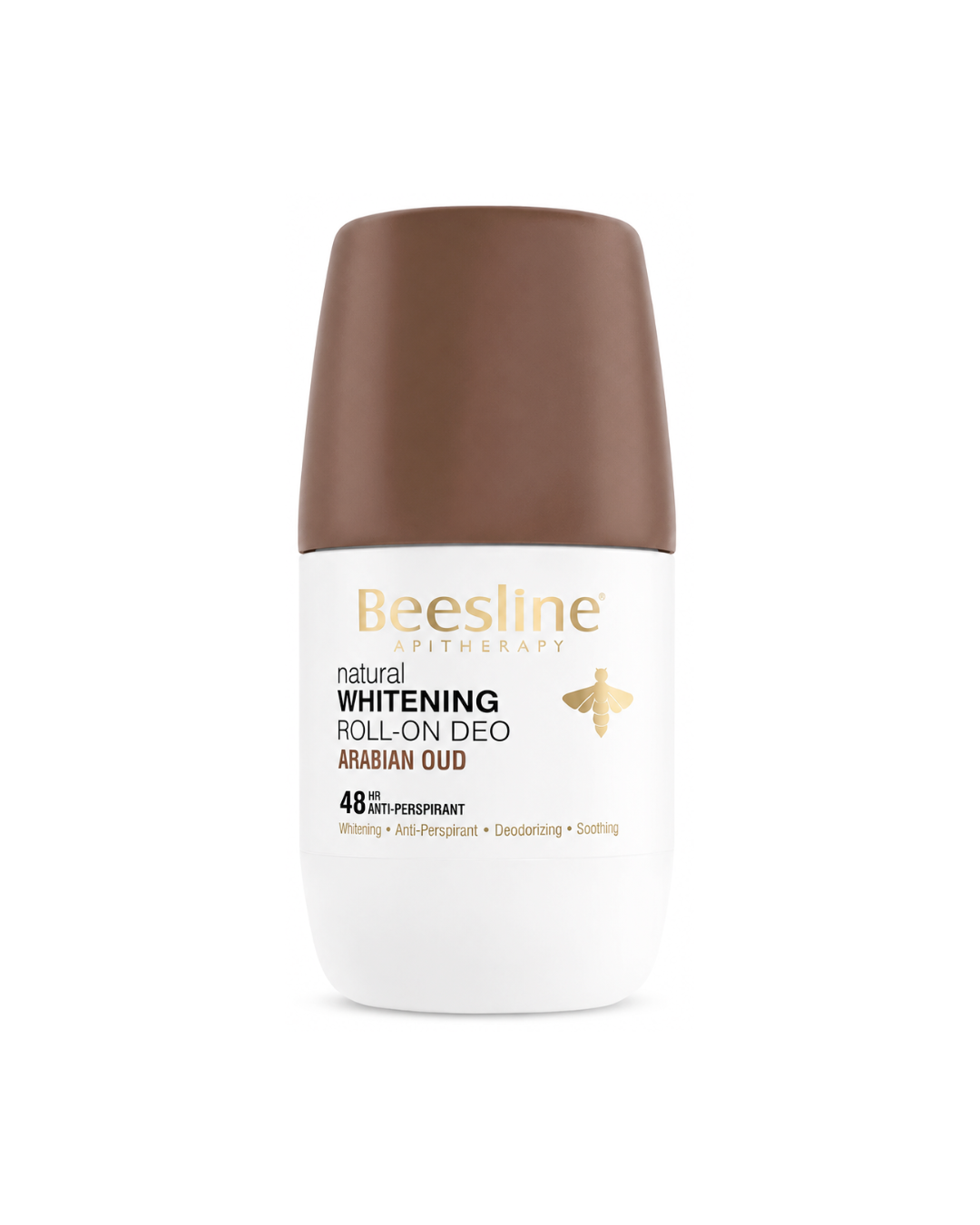 Beesline natural Whitening Roll-On Deo Arabian Oud on a white background