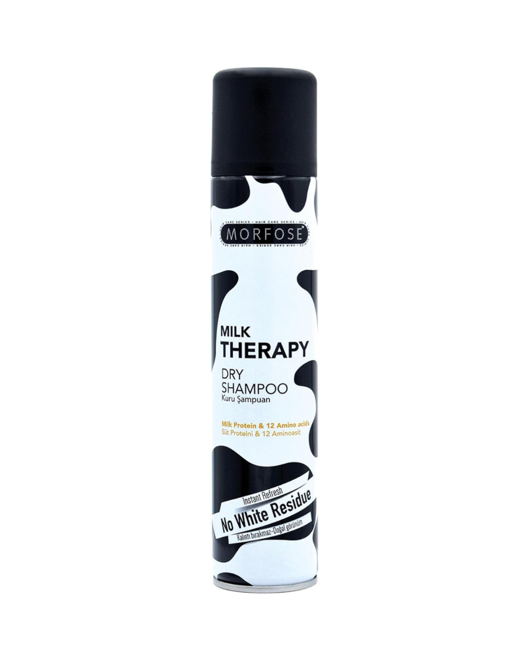 Morfose Milk Therapy dry shampoo can on a white background